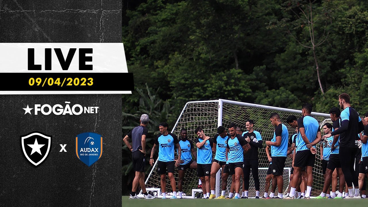 LIVE | Pré-jogo de Botafogo x Audax, partida que vale o título da Taça Rio