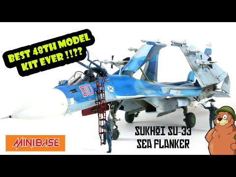 The BEST 48th scale kit EVER !? MINIBASE SU 33 FULL BUILD