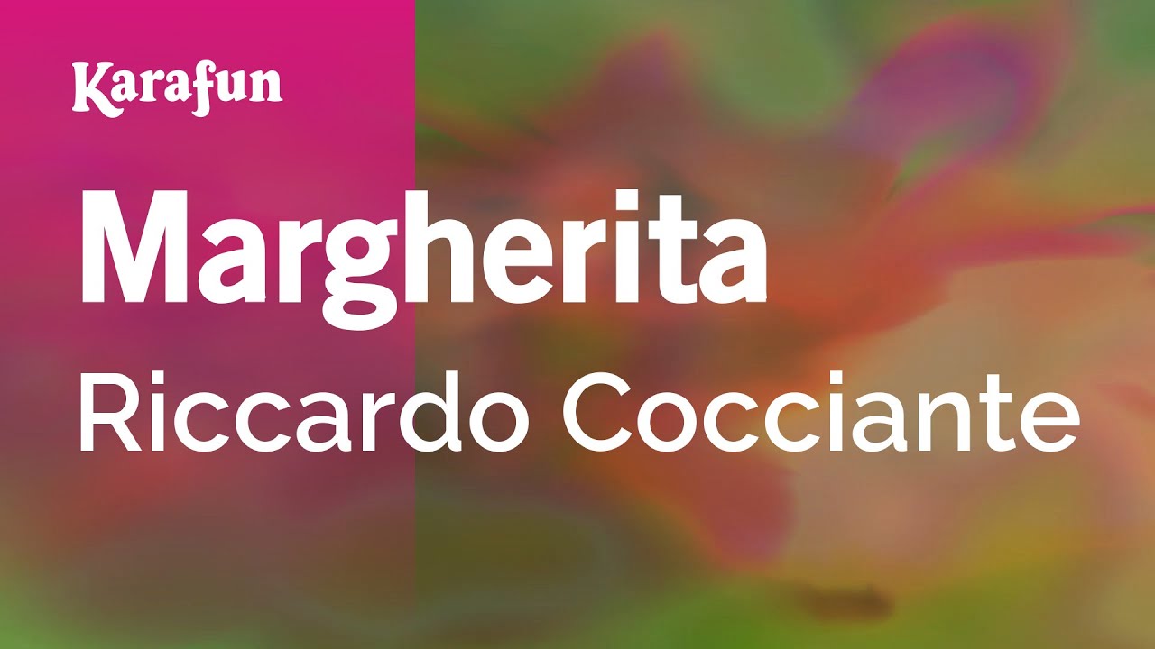 Margherita - Riccardo Cocciante | Versione Karaoke | KaraFun