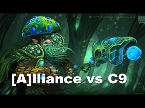 Most Epic Rat match [A]lliance vs C9 ESL Dota 2