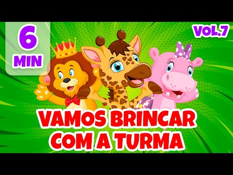 Vamos Brincar com a Turma Vol. 7 - Giramille 6 min | Desenho Animado Musical