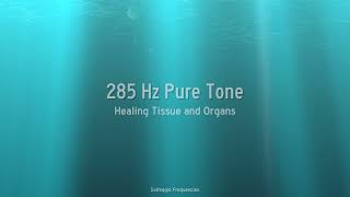 285 Hz Pure Tone - Healing Tissue and Organs - 1 Hour