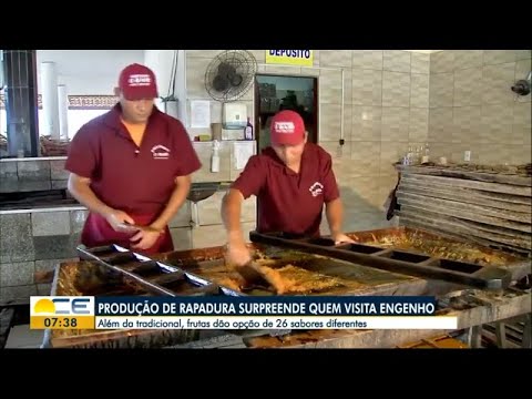 ENGENHO O BARI, Bom Dia Ceará, rapadura tem novas versões