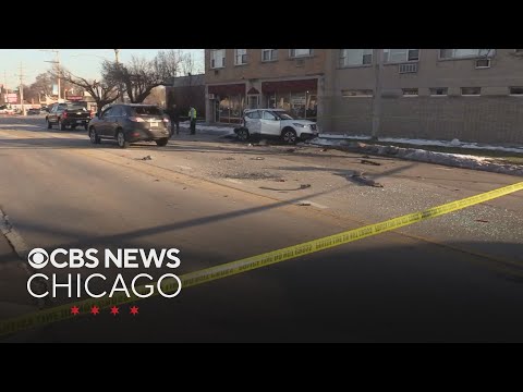 Pedestrian dead, multiple injured after out-of-control car crashes in Hillside