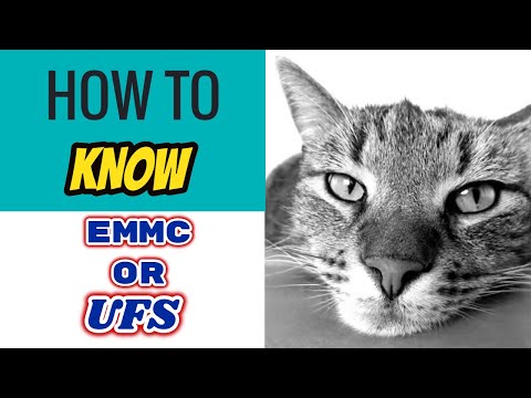 How To Know UFS type Or Emmc Type