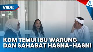 Momen Dedi Mulyadi Temui Ibu Warung yang Viralkan Hasna-Hasni, Anaknya Tunarungu Berprestasi