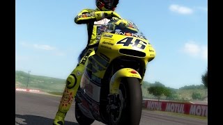 Valentino Rossi The Game - 500cc 2001 - VALENCIA (race gameplay)