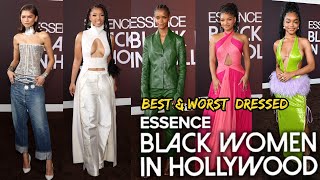 10 BEST & WORST DRESSED AT THE ESSENCE BLACK WOMEN IN HOLLYWOOD AWARDS 2024!