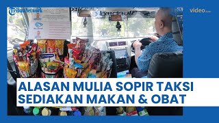 Sopir Taksi di Surabaya Sediakan Jajanan dan Obat Gratis untuk Penumpang, Alasannya Bikin Terharu