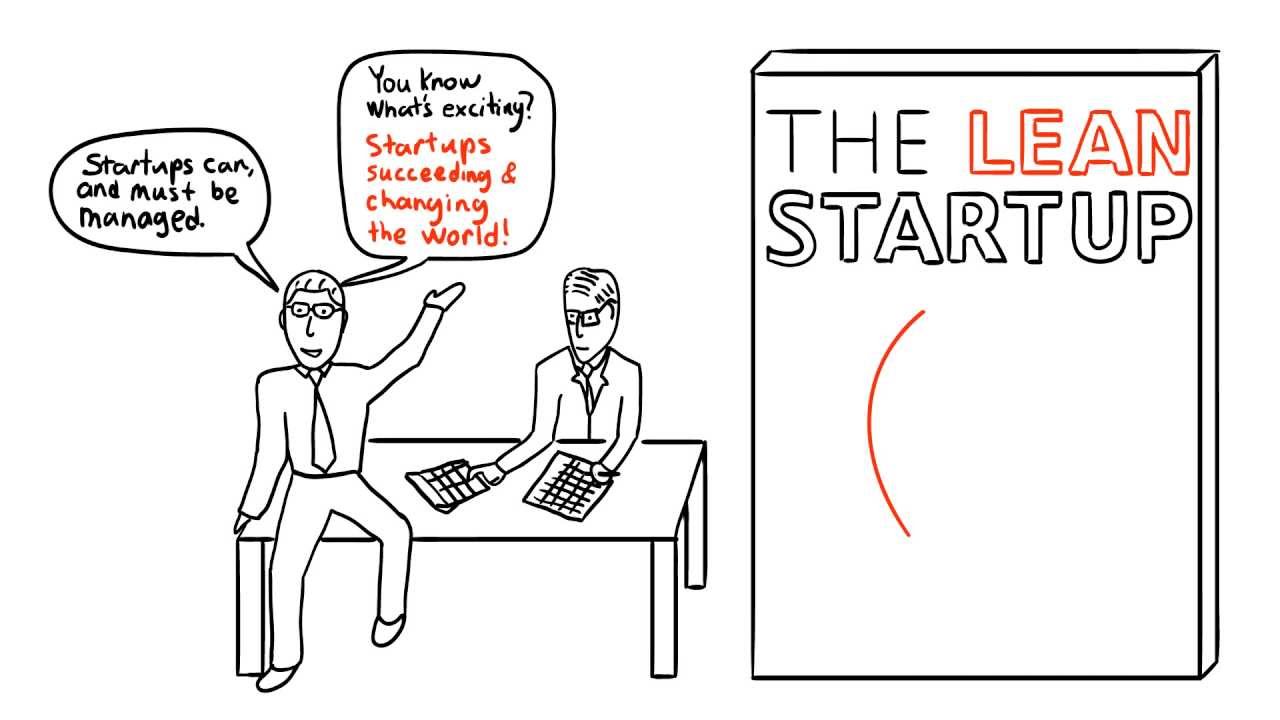 Storyboard of The Lean Startup Introduction