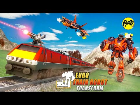 Euro Train Future Robot Transform Game 2020 - Android Gameplay FHD