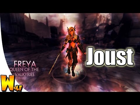 Freya Saves the Day (Damage Build)-Joust Gameplay Noob Plays Smite