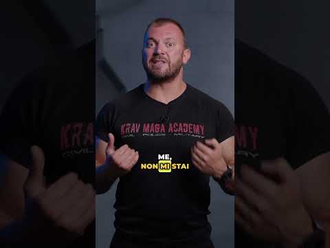 FACCIA A FACCIA con qualcuno, ecco COSA FARE! #manuelspadaccini #difesapersonale #kravmaga