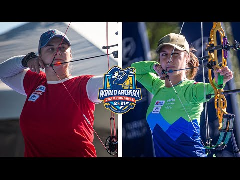 Natalia Avdeeva v Toja Ellison – compound women quarter | Yankton 2021 World Archery Championships