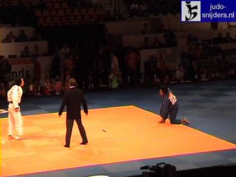 Judo 2009 Rotterdam: Abel (CUB) - Kong (KOR) [-63kg].