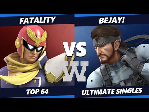 ULTIMATE WANTED 3 - Fatality (Captain Falcon) Vs. BeJay ! (Snake) SSBU Ultimate Tournament