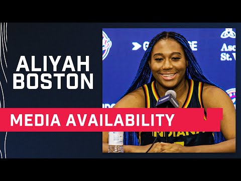 Aliyah Boston Media Availability (May 10, 2023) | Indiana Fever