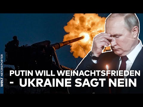 NUR HEUCHELEI? Putin ordnet 36-stündige Feuerpause über orthodoxe Weihnachten in der Ukraine an