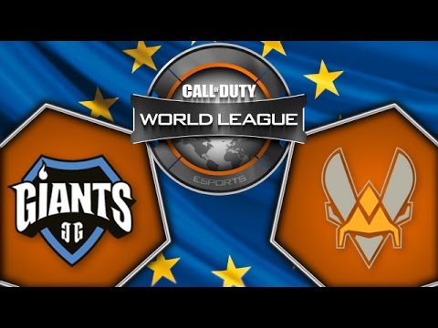 Giants vs Vitality - Game  2 - CoD World League - Day 15 - Europe - Cast FR