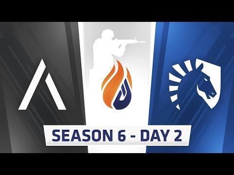 ECS Season 6 Day 2 Azio VS Team Liquid - Cache