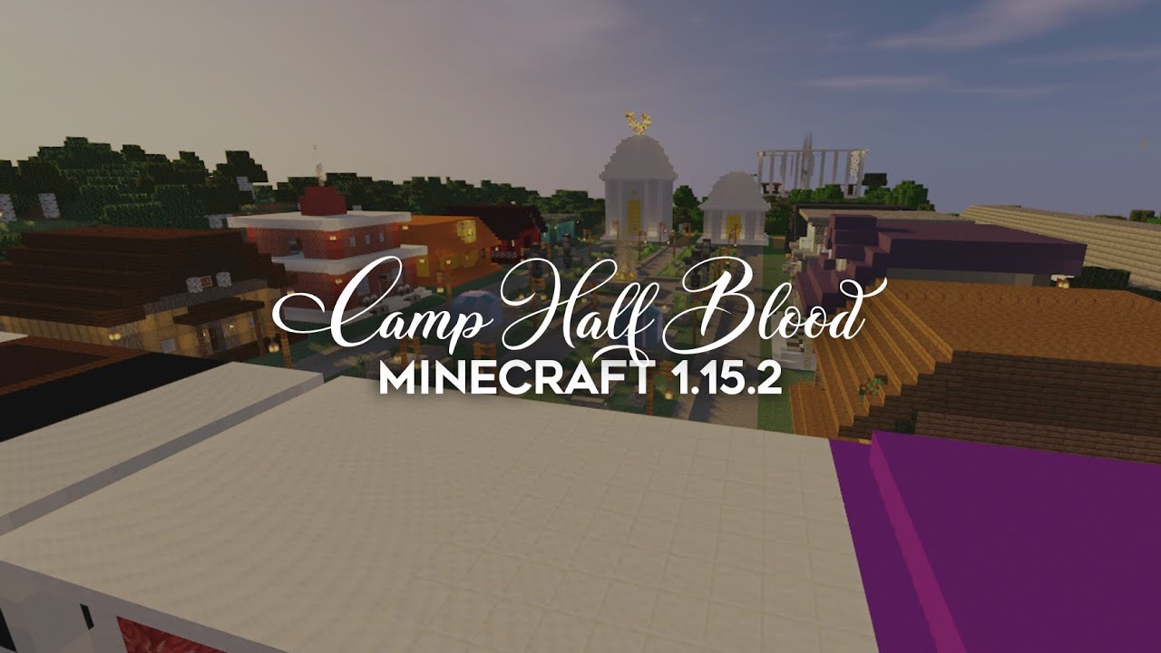 Camp Half Blood (Based on Percy Jackson Books) - Minecraft [PC 1.15.2]  Minecraft Map