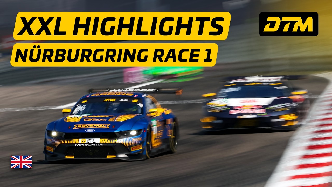 DTM Nürburgring 2026: XXL Race 1 Highlights 🏁 | Full Race Story & On-Track Battles!