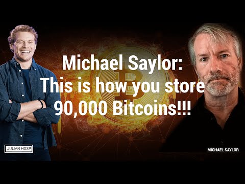 This is how Michael Saylor stored 90,000 Bitcoin!