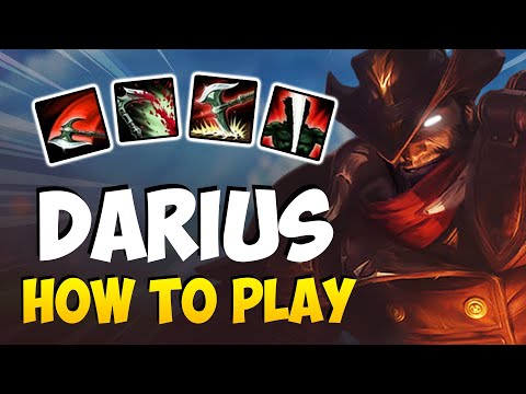 HOW TO PLAY DARIUS TOP FOR BEGINNERS | DARIUS Guide Season 11 | League of Legends