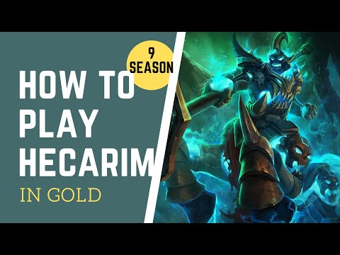 How to play Hecarim in GOLD . Coach session by Challenger player Winter