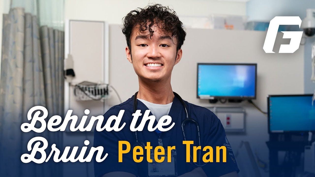 Watch video: Behind the Bruin: Peter Tran 