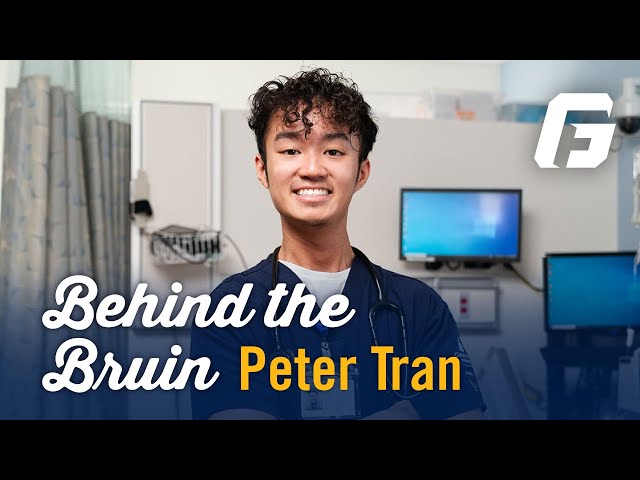 Watch video: Behind the Bruin: Peter Tran