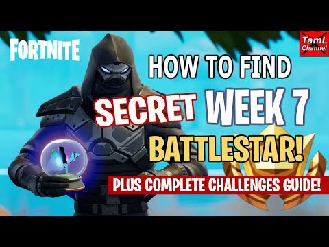 Fortnite: How to Find SECRET Week 7 Road Trip Battlestar! Plus Complete Challenges Guide!