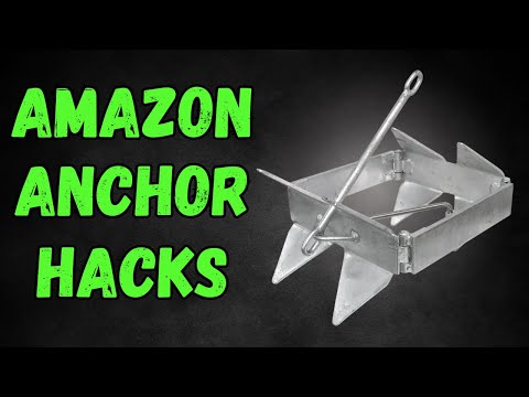 Amazon Boat Anchor Hacks | Box Anchor for Heavy Wind or Current
