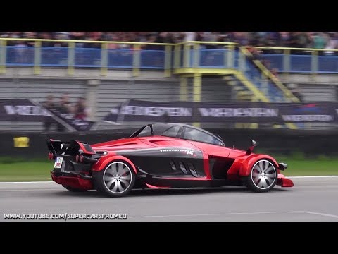 The one and only TRAMONTANA R in Europe On a Circuit in the Netherlands!