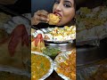 ASMR Eating Spicy Street Aloo Samosa,Dahi Puri,Maggi,Poori Indian Street Food ASMR Eating Mukbang