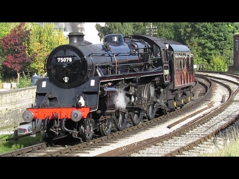BR Std 4MT 75078 Keighley and Worth Valley Railway Gala 2015