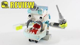 YouTube thumbnail: LEGO MIXELS SERIES 8 SURGEO SKRUBZ TUTH MEDIX MAX REVIEW