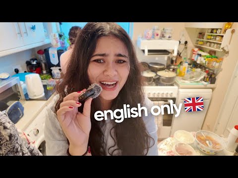 english only challenge 🇬🇧 seeing snow for the first time! ❄️