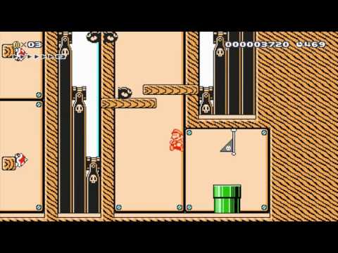 SDB3 4-3 Parallel Panels - from Dennis - SUPER MARIO MAKER Gameplay RAW