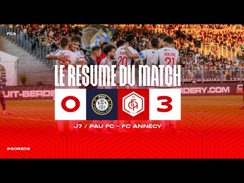 J7 Ligue 2 BKT : Le résumé vidéo de Pau FC - FC Annecy