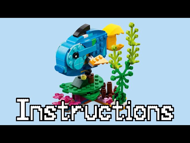 Vídeo relacionado con LEGO Creator 3 en 1 Loro Exótico, Pez o Rana, Figuras de Animales de Juguete para Construir, Regalo para Niños y Niñas de 7 Años o Más, Juego Creativo 31136