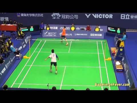 Badminton Highlights  Shi Yuqi vs Tsuneyama Kanta 2014 Asia Youth U19 MS Finals