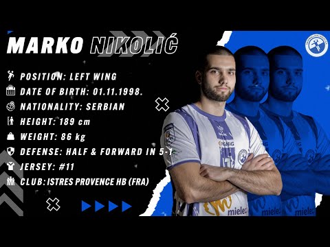 Marko Nikolic - Left Wing - Stal Mielec HB - Highlights - Handball - CV - 2021/22