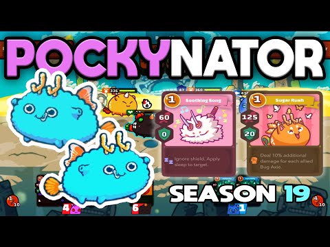 Top rank Double Pocky Soothing song build - axie infinity