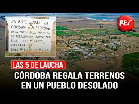 Córdoba regala terrenos en un pueblo desolado