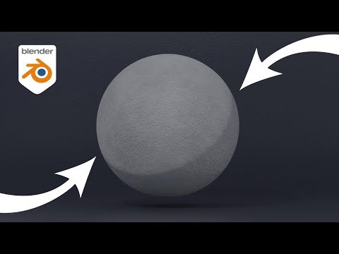 Quick and Easy Concrete Material In Blender