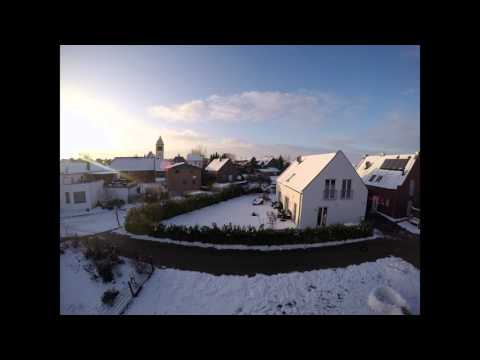 One day of snow in Western Germany (GoPro Hero 4 Timelapse)