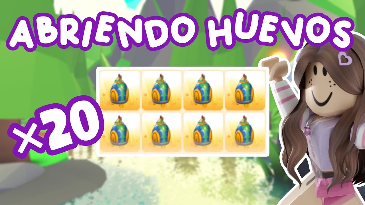 ABRIENDO 20 HUEVOS EN ADOPT ME! | Huevos DEL SUDESTE ASIATICO | Clara :D