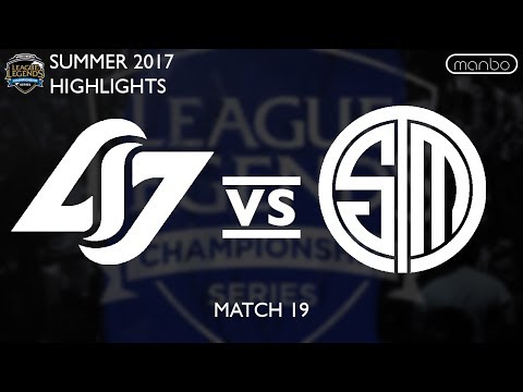 CLG vs TSM All Games Highlights NA LCS Summer 2017 Counter Logic Gaming vs TSM LoL eSports