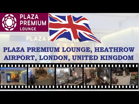 Passo a passo do Plaza Premium Lounge, Aeroporto de Heathrow, Londres, Reino Unido